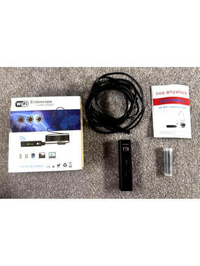 WiFi Endoscope Camera HD 1200P – Wireless Borescope Snake Inspection Scope IP68
